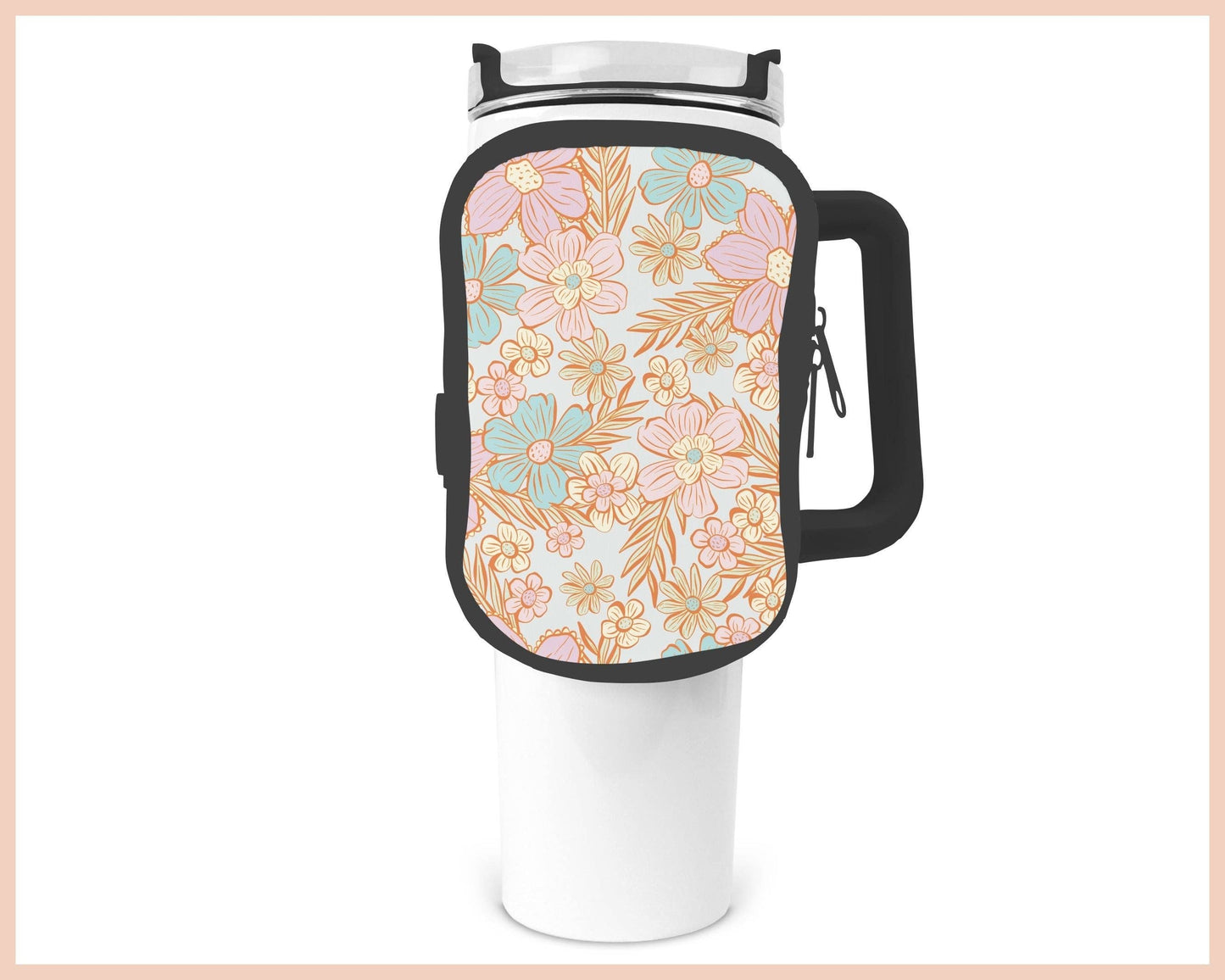 Tumbler Pouch | Groovy Florals