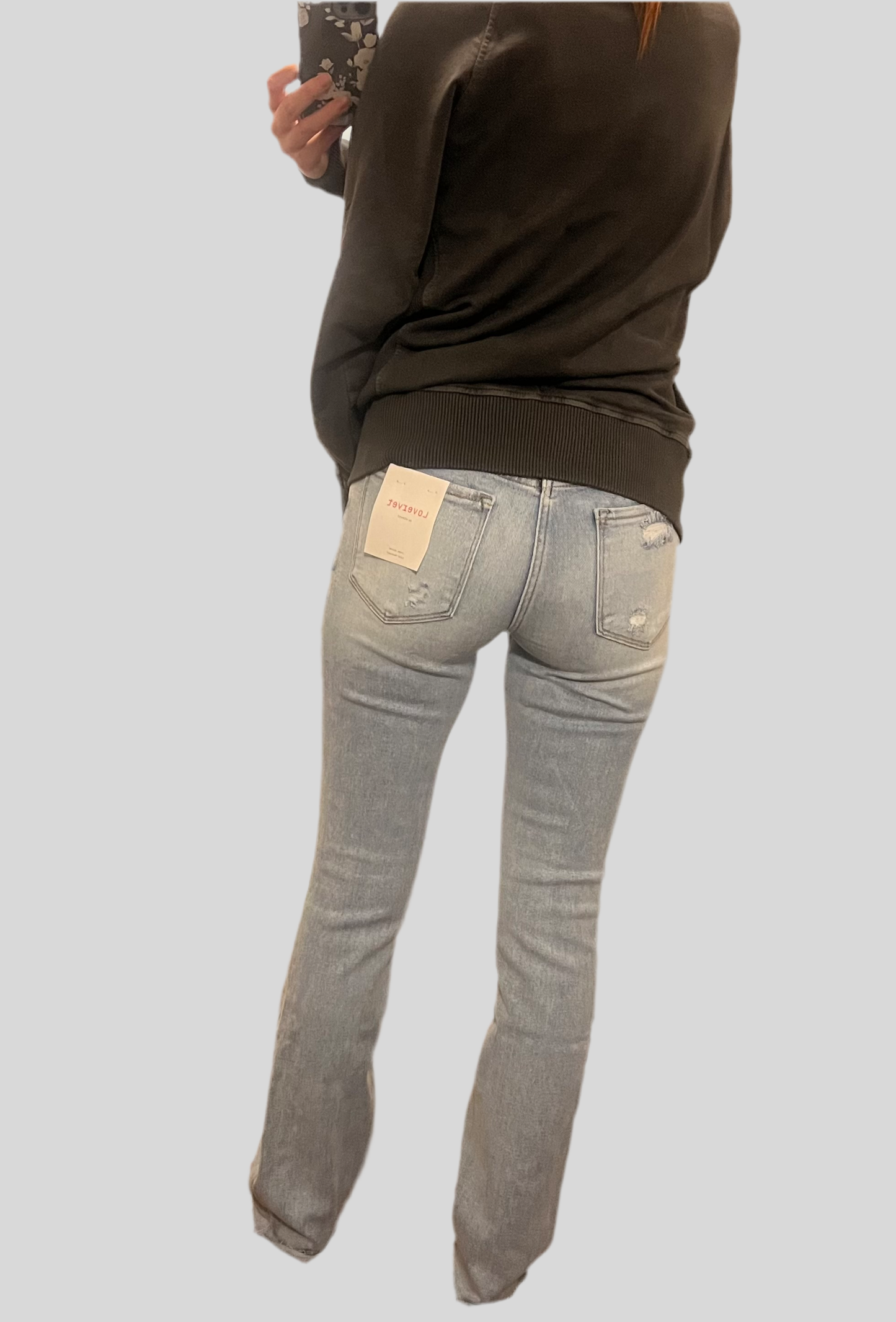 High Rise Relaxed Boot Cut Jeans