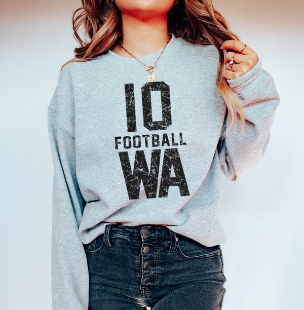 Iowa Football Graphic Fleece Crewneck