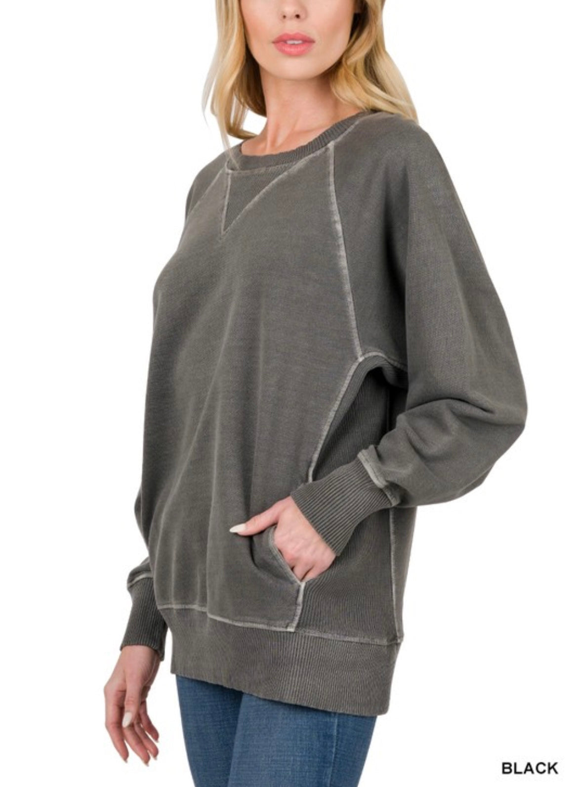 Pullover with Pockets