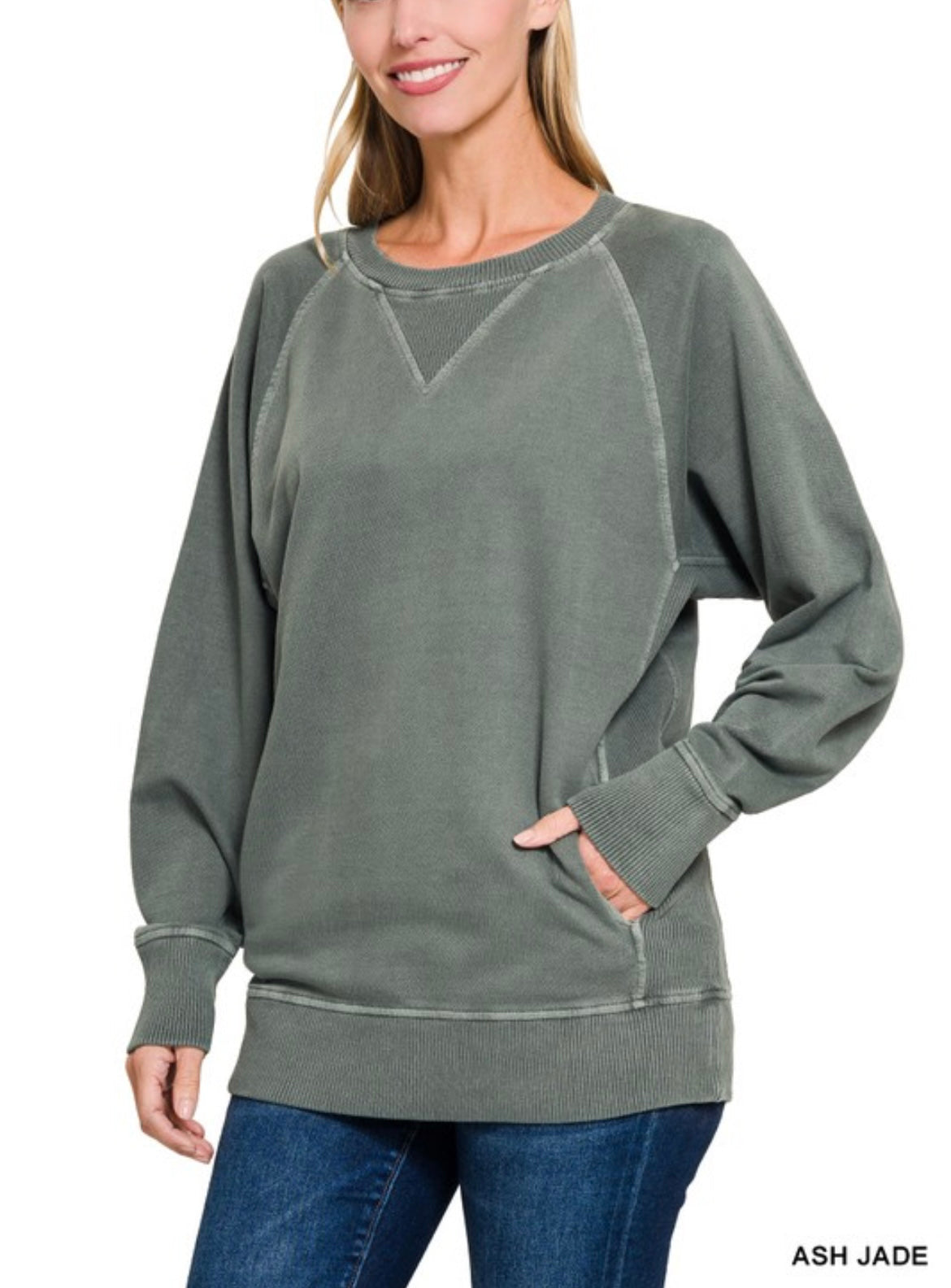 Pullover with Pockets